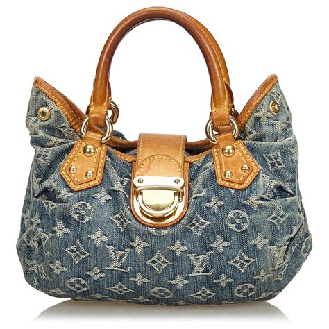 louis vuitton blue monogram denim|louis vuitton denim pleaty.